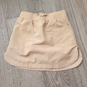 Nautica Tan Kids Uniform Skort